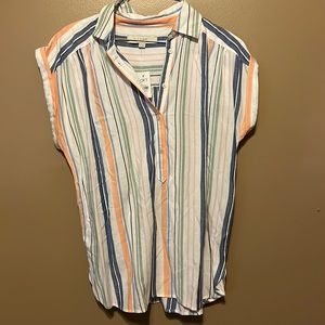 NWT Loft Button Up Blouse